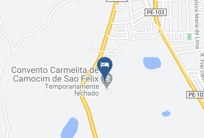 Camocim De Sao Felix - Hotel Nossa Senhora Peregrina Maps