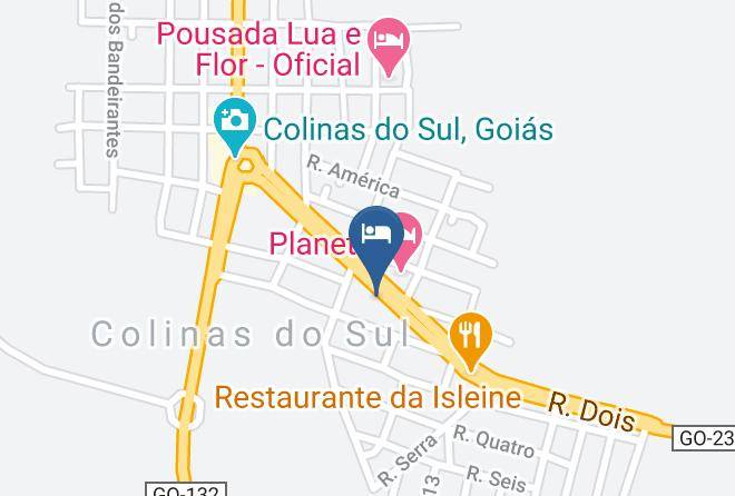 Hotel Nosso Cantinho Map