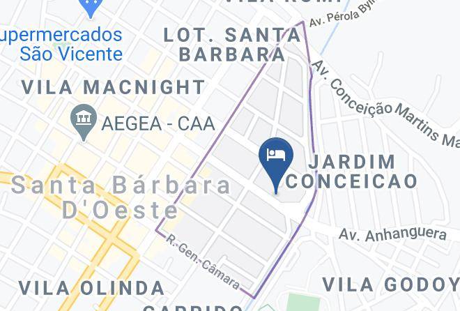 Santa Barbara Doeste - Hotel Nossotel Maps