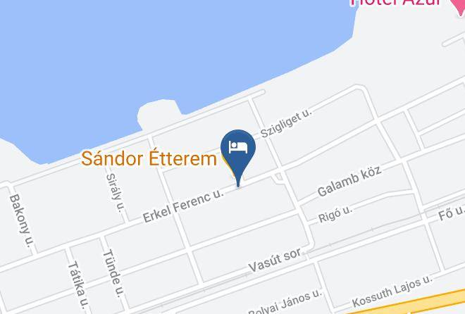 Siofok - Hotel Nostra Maps