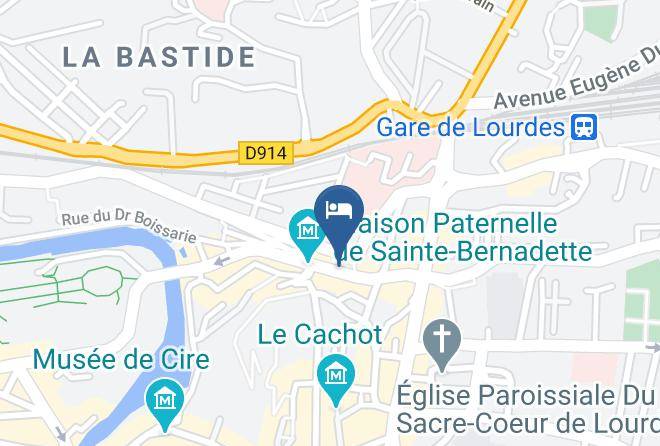 Hautes Pyrenees - Hotel Notre Dame Auxiliatrice Maps
