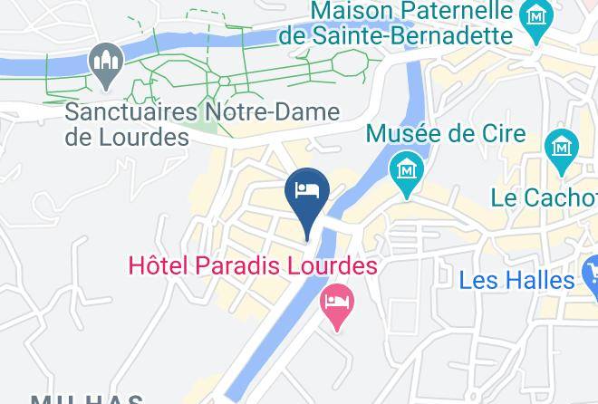 Hautes Pyrenees - Hotel Notre Dame De France Maps