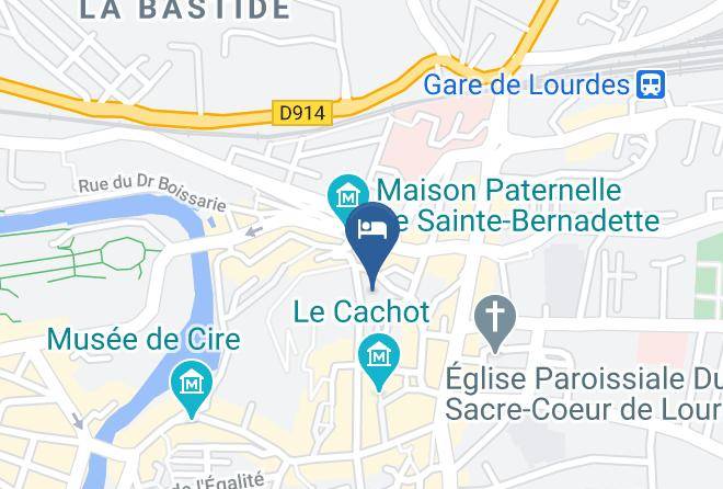 Hautes Pyrenees - Hotel Notre Dame De La Treille Maps