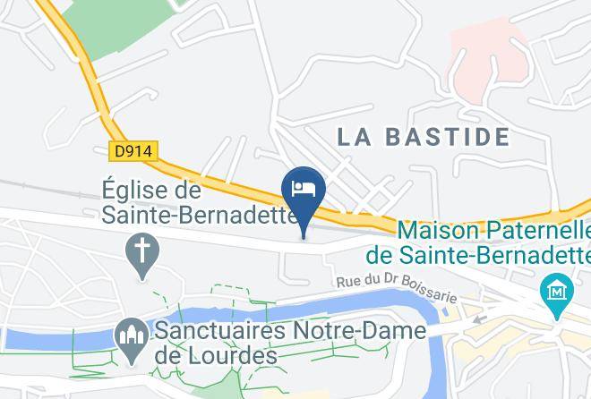Hautes Pyrenees - Hotel Notre Dame De Lorette Maps