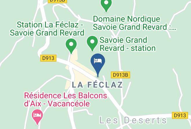 Savoie - Hotel Notre Dame Des Neiges Maps