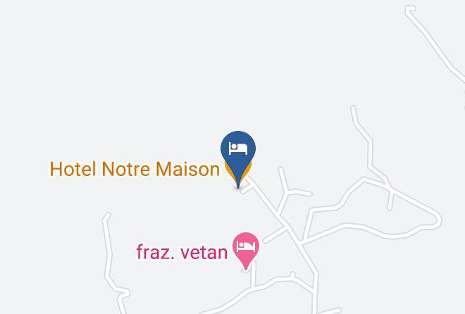 Aosta - Hotel Notre Maison Maps