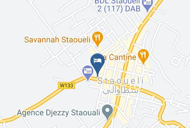 Algeria - Hotel Nour El Badr Maps