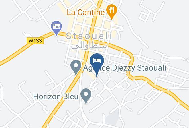 Algeria - Hotel Noursine Maps