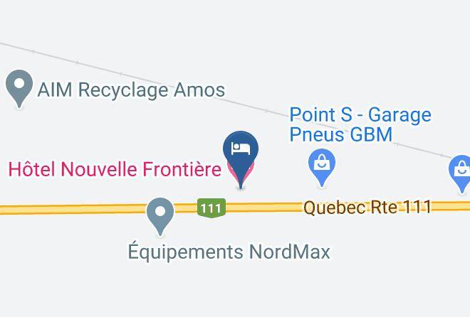 Abitibi Regional County Municipality - Hotel Nouvelle Frontiere Maps