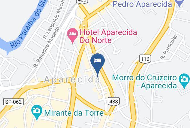 Aparecida - Hotel Nova America Maps