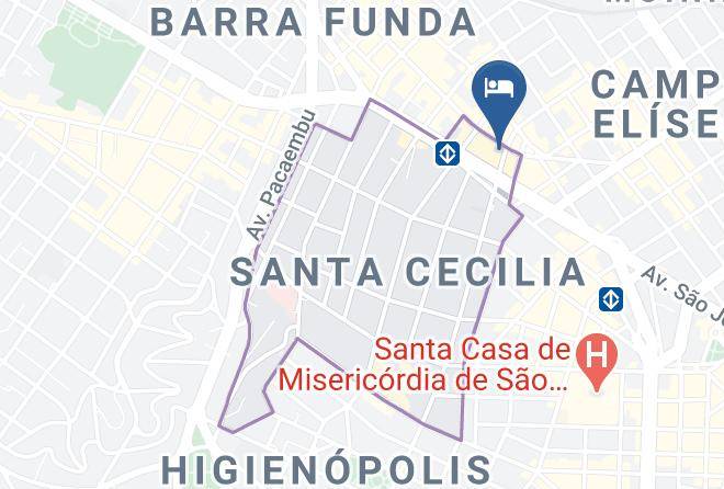 Sao Paulo Santa Cecilia - Hotel Nova Angelica Maps