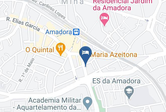 Amadora - Hotel Nova Cidade Maps