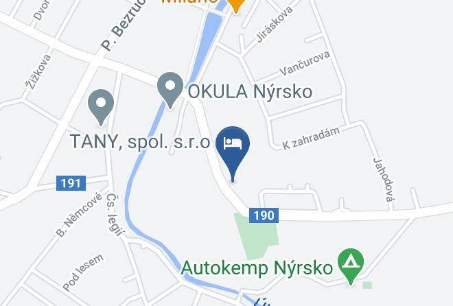 Klatovy - Hotel Nova Koruna S R O Maps