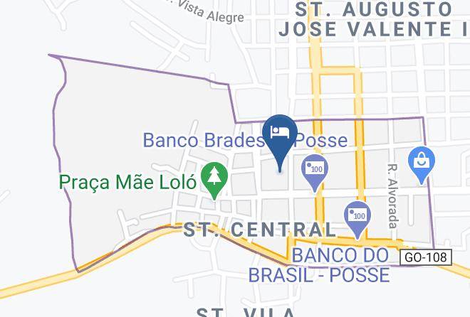 Posse - Hotel Nova Republica Maps