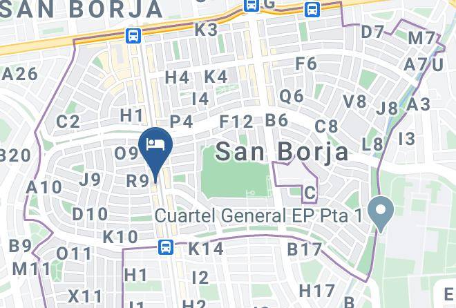 San Borja - Hotel Nova Maps