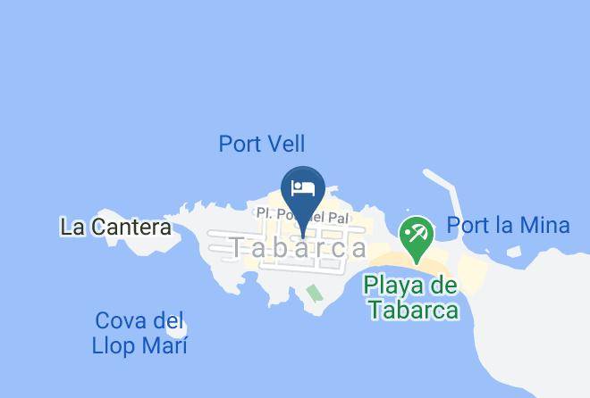 Hotel Nova Tabarca Map