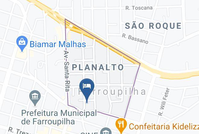 Farroupilha - Hotel Nova Vicenza Maps
