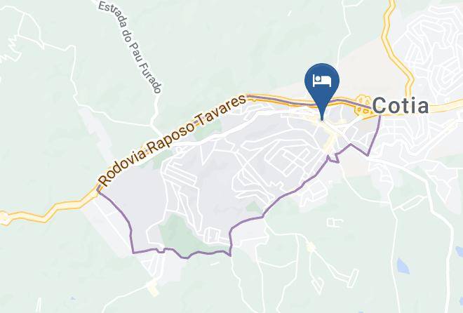 Cotia - Hotel Nova Vida Maps