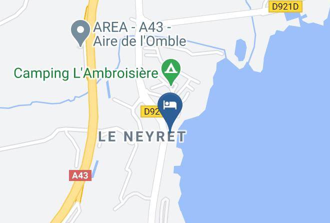 Savoie - Hotel Novalaise Plage Restaurant Les Roselieres Maps