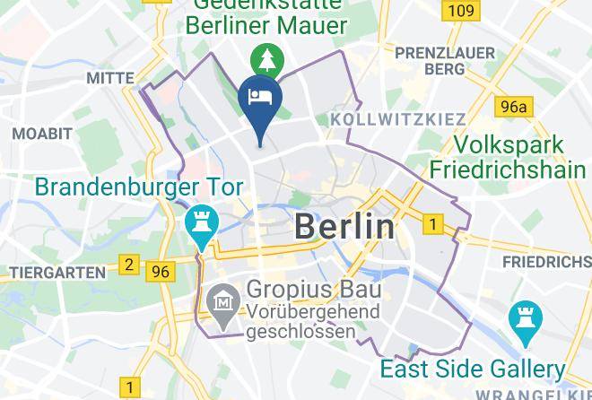 Stadt Berlin - Hotel Novalis Maps