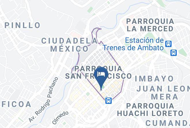 Ambato - Hotel Novalux Maps
