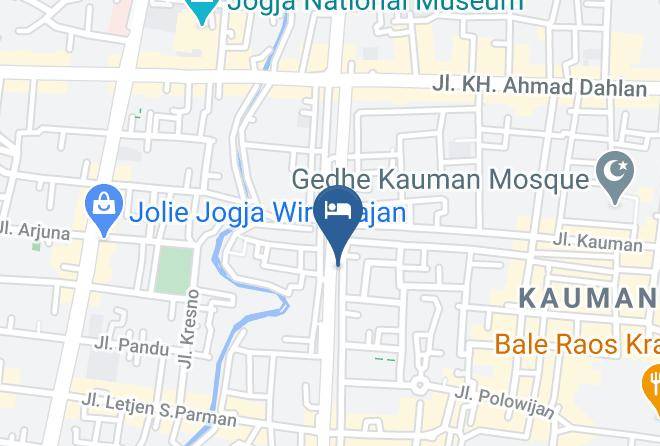 Kota Yogyakarta - Hotel Novatel Maps