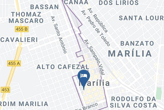 Marilia - Hotel Nove De Julho Maps