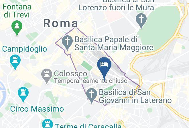 Rome - Hotel Novecento Roma Maps