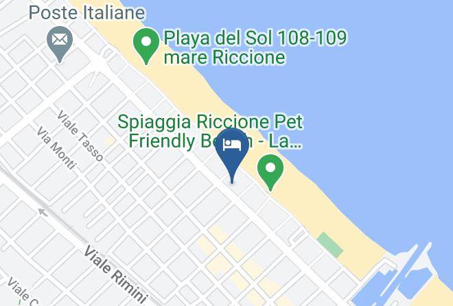 Rimini - Hotel Novecento Maps