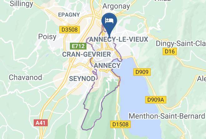 Haute Savoie - Hotel Novel Restaurant La Mamma Maps