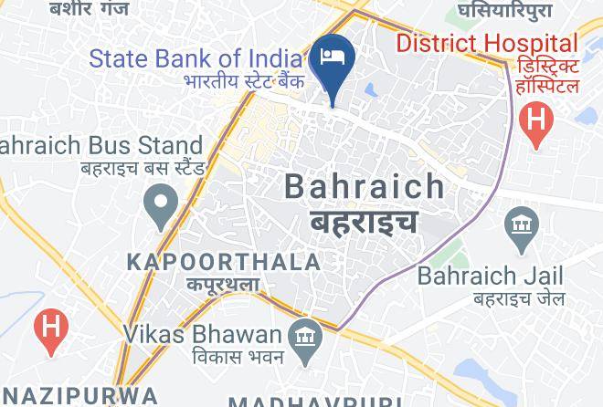 Bahraich - Hotel Novelty Maps