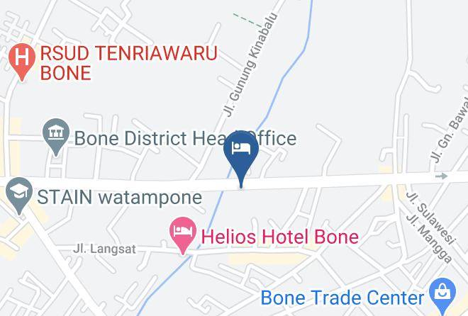 Bone Regency - Hotel Novena Bone Maps