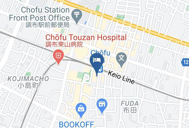 Chofu City - Hotel Novice Chofu Maps