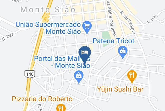 Monte Siao - Hotel Novo Horizonte Maps