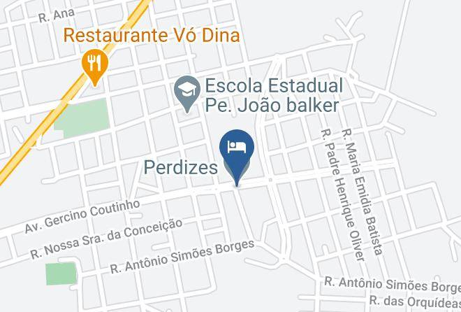 Perdizes - Hotel Novo Horizonte Maps