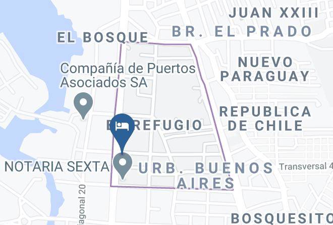 Cartagena De Indias - Hotel Novo Janeiro Maps
