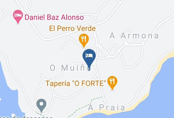 Pontevedra - Hotel Novo Muino Maps