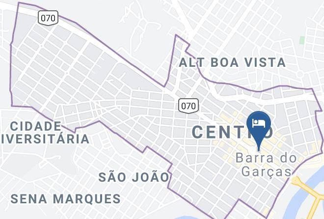 Barra Do Garcas - Hotel Novo Mundo Maps
