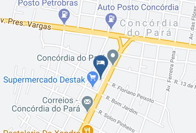 Concordia Do Para - Hotel Novo Sonho Maps