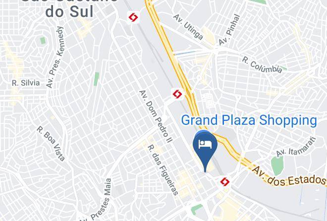 Santo Andre - Hotel Novo Texas Maps