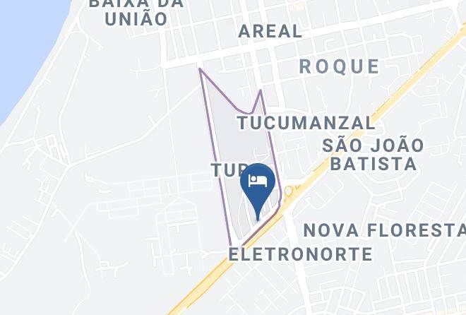 Porto Velho - Hotel Novo Tupy Maps