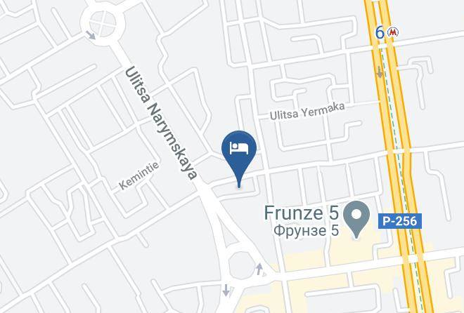 Novosibirsk - Hotel Novosibirsk Circus Maps