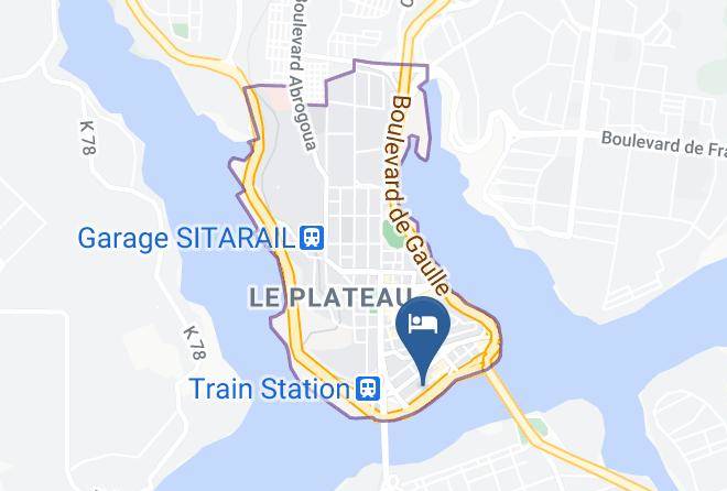 Abidjan - Novotel Abidjan Plateau Maps