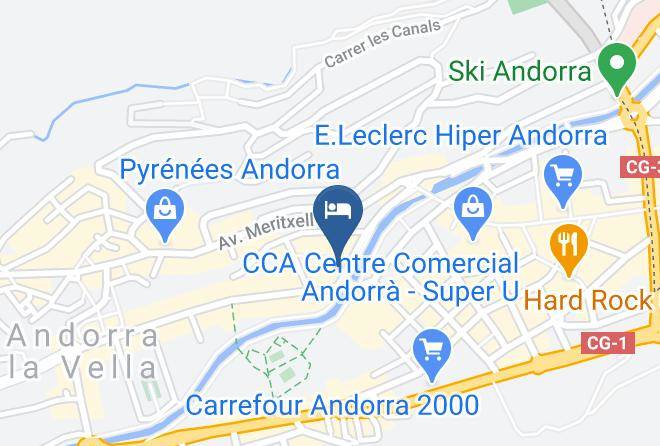 Andorra La Vella - Novotel Andorra Maps