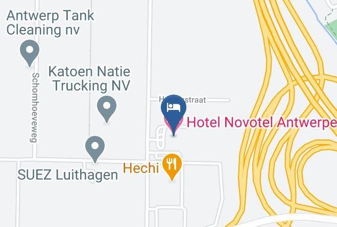 Hotel Novotel Antwerpen Map