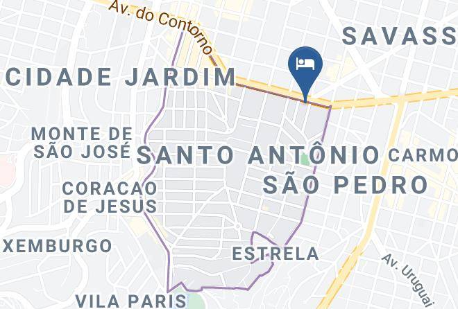 Belo Horizonte - Hotel Novotel Belo Horizonte Savassi Maps
