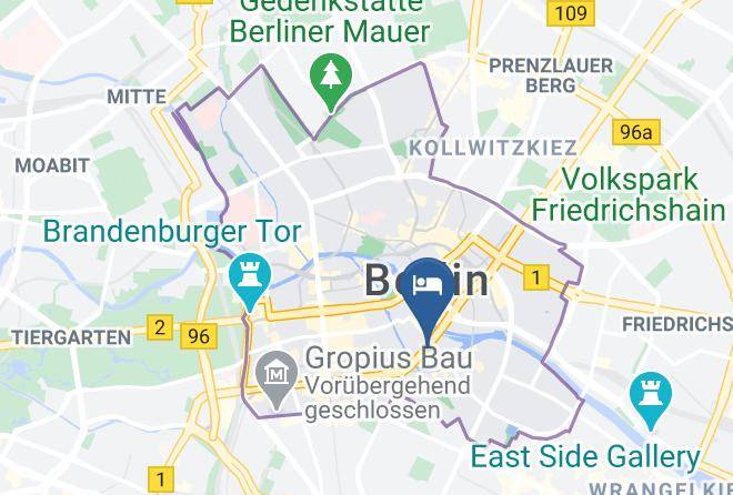 Stadt Berlin - Hotel Novotel Berlin Mitte Maps