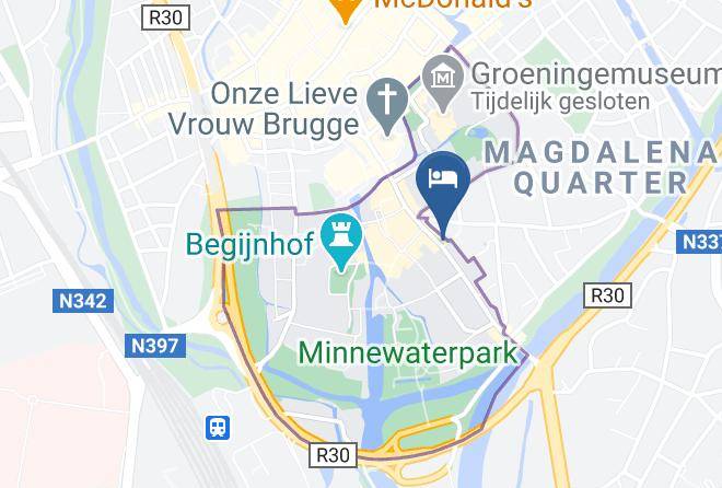 West Flanders - Novotel Brugge Centrum Maps