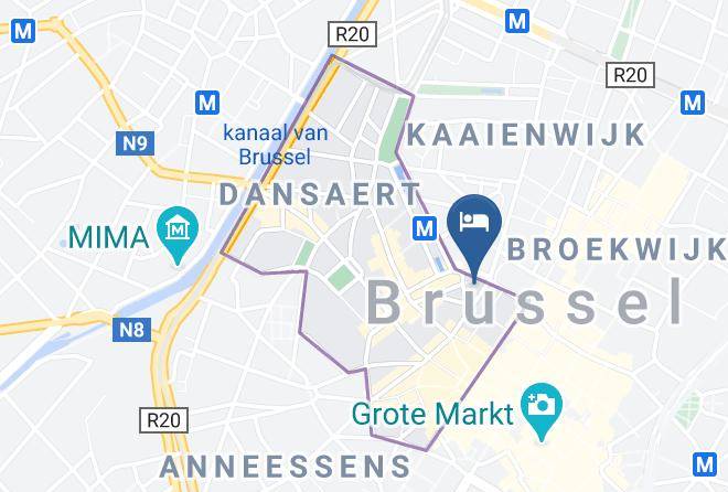 Brussels - Hotel Novotel Brussels City Centre Maps