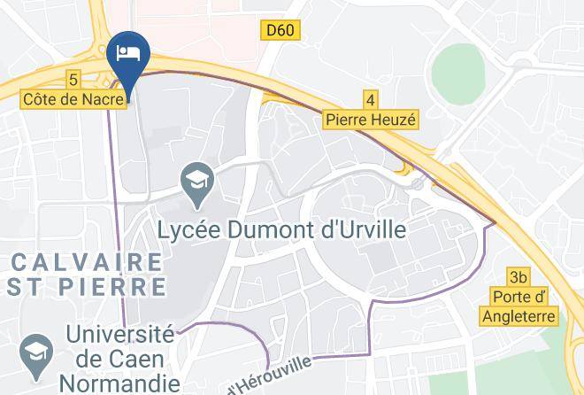 Calvados - Hotel Novotel Caen Cote De Nacre Maps